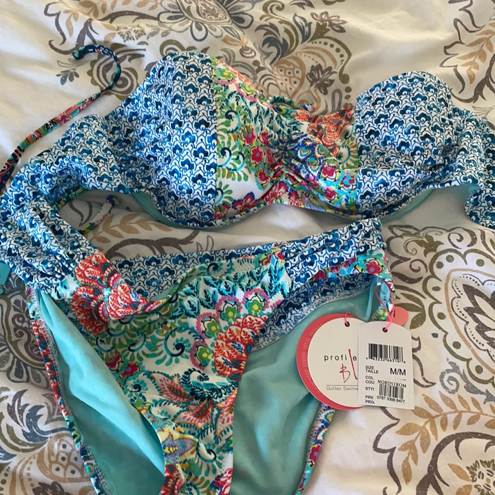 Floral print bikini